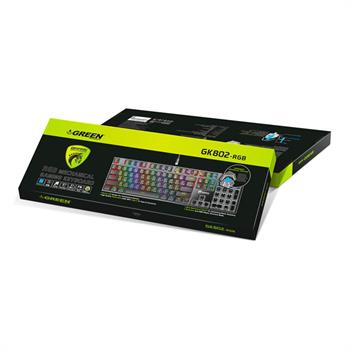 کیبورد گیمینگ گرین مدل GK802-RGB